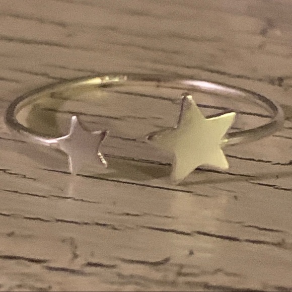 5/$30! MIX & MATCH! ICING Sterling Silver Shooting Stars Ring NWT - Picture 1 of 4